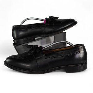 Allen Edmonds Cody Kiltie Tassel Weave Loafers‎ Men's 11D Black Leather 1809